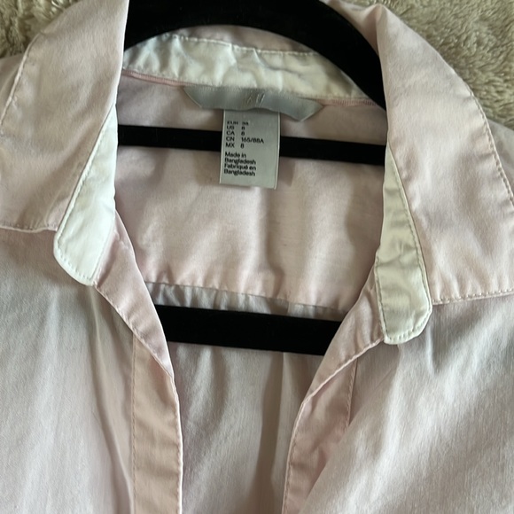 baby pink button up - Picture 2 of 2